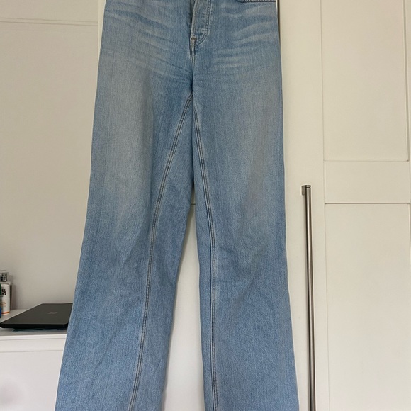 Grlfrnd Brooklyn high-rise wide-leg jeans w27/28/29 - Picture 5 of 10